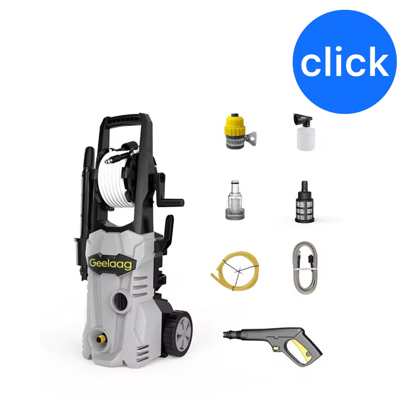 HIDROLAVADORA 1700 PSI ALTA PRESIÓN USO SEMI INDUSTRIAL