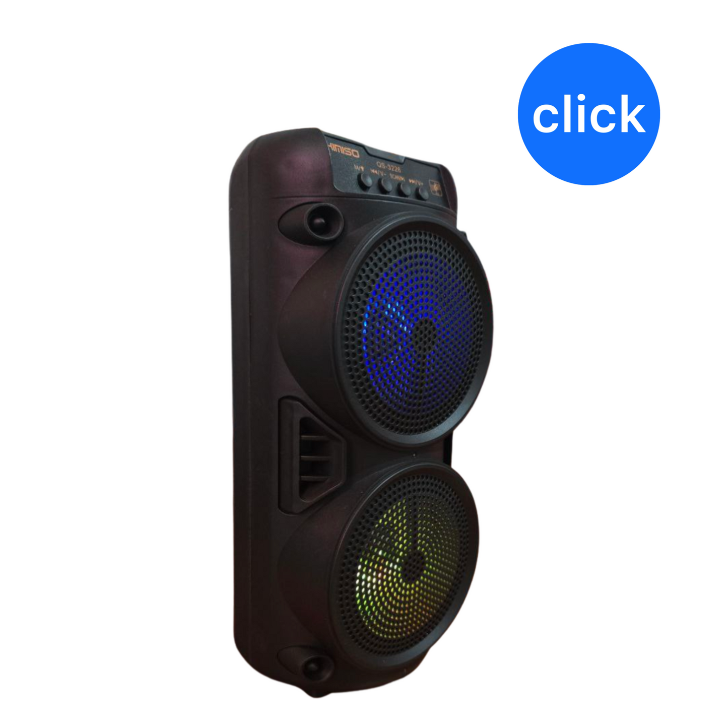 PARLANTE RECARGABLE DE DOS BOCINAS