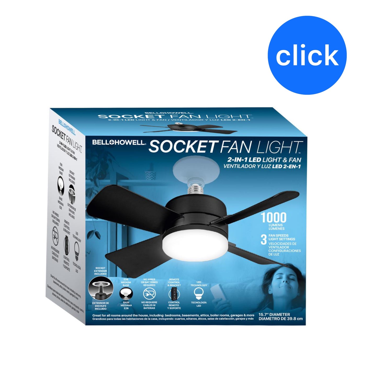 VENTILADOR ALTA CALIDAD CONTROL ROMOTO ASPAS DE ROSETA