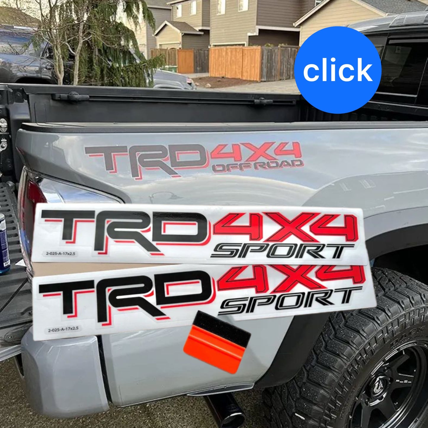 CALCOMANÍA 4X4 PROFESIONAL JUEGO DE 2