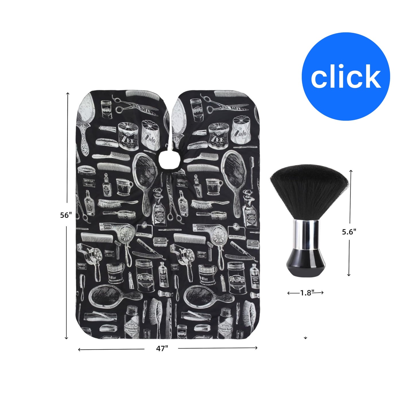 CAPA Y ESCOBILLA BARBERO