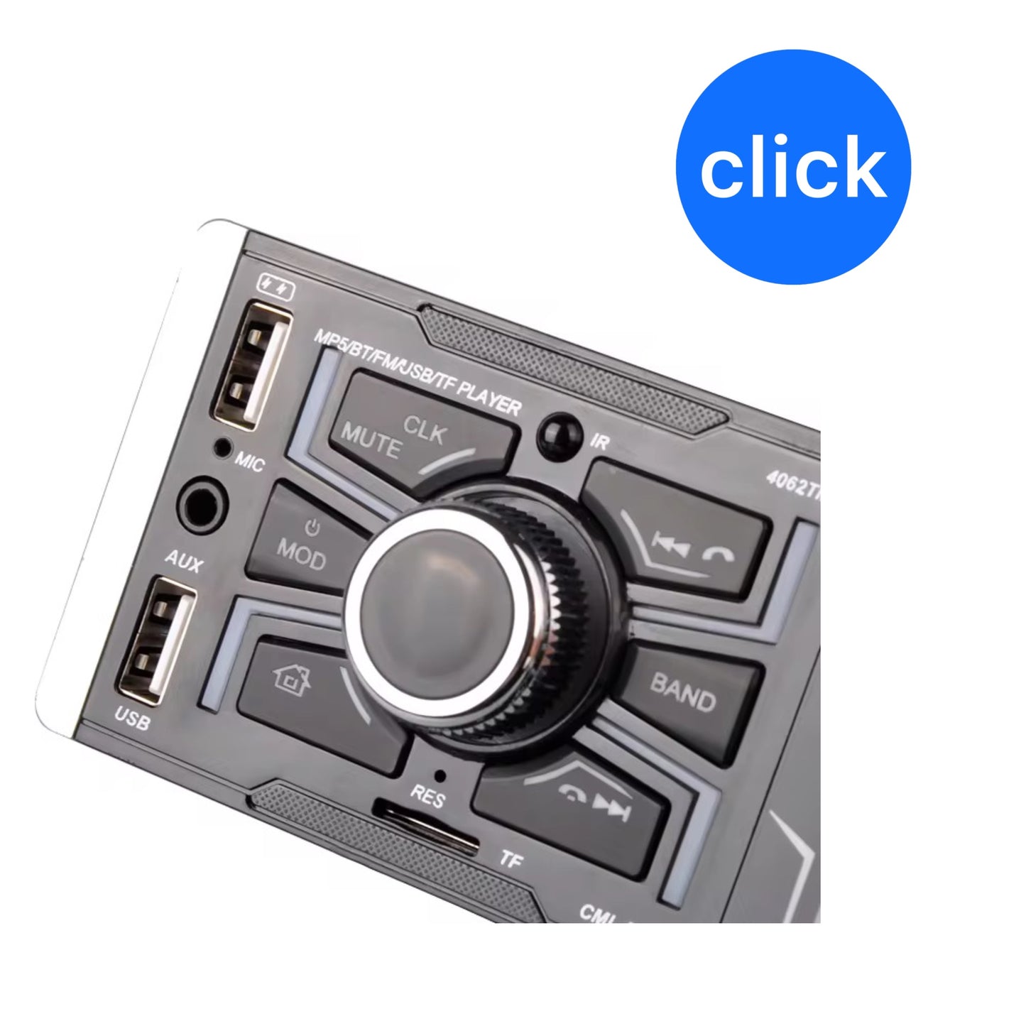 RADIO PANTALLA REPRODUCTOR DE VIDEO BLUETOOTH USB CON CÁMARA DE RETROCESO