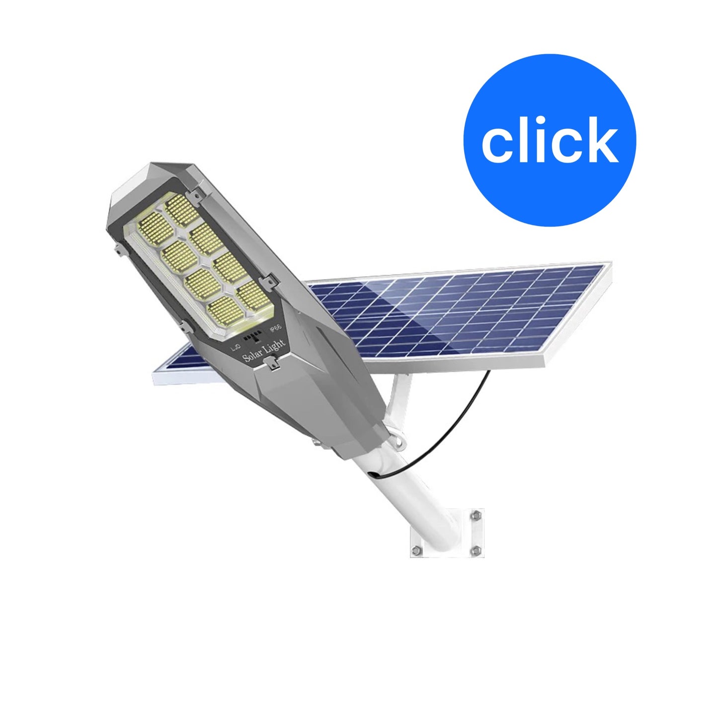 FAROLA SOLAR 3600 WATTS CON PANEL MÓVIL