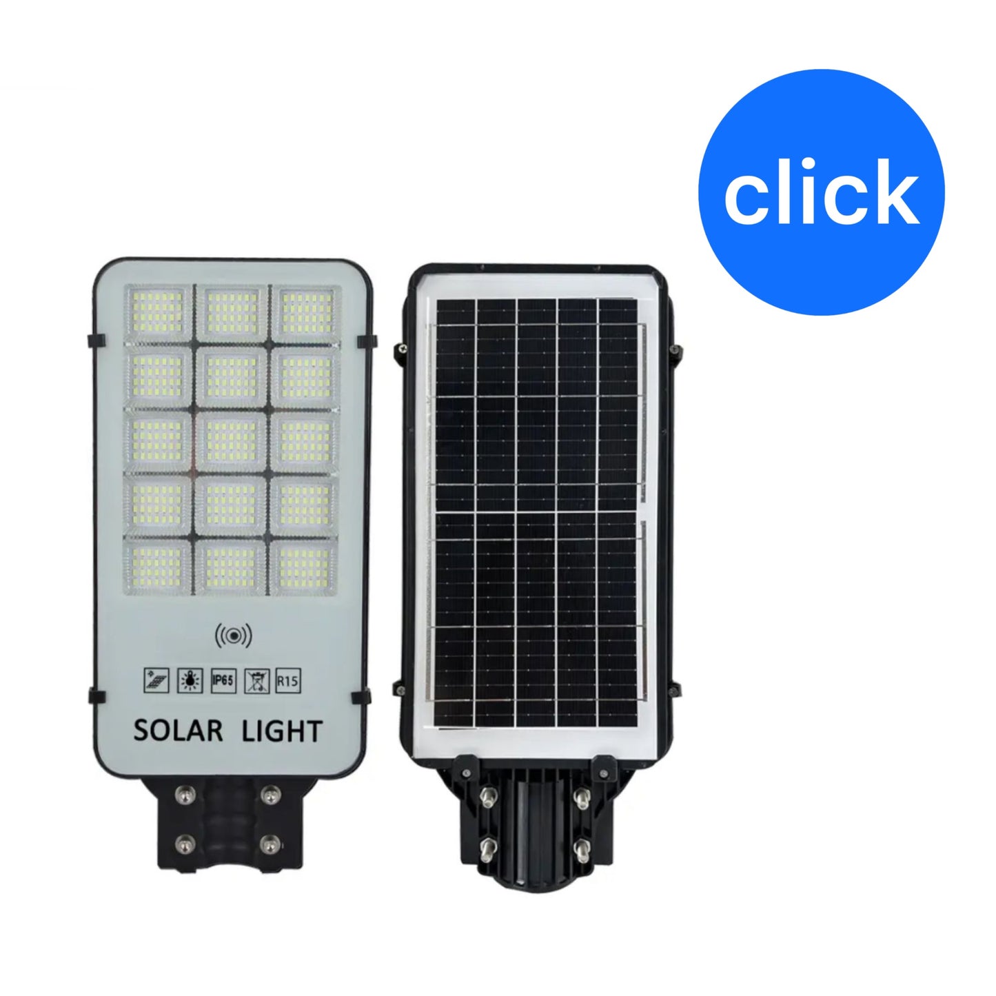 FAROLA SOLAR 1500 WATTS CON PANEL SOLAR