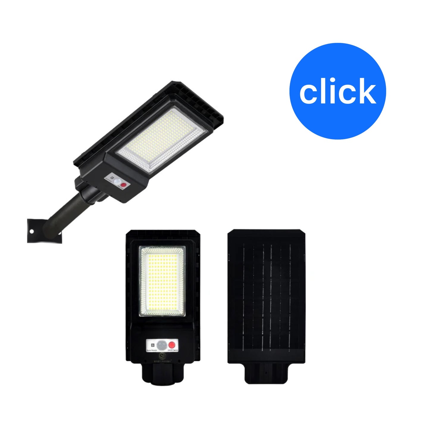 LÁMPARA SOLAR 120 WATTS EXTERIOR