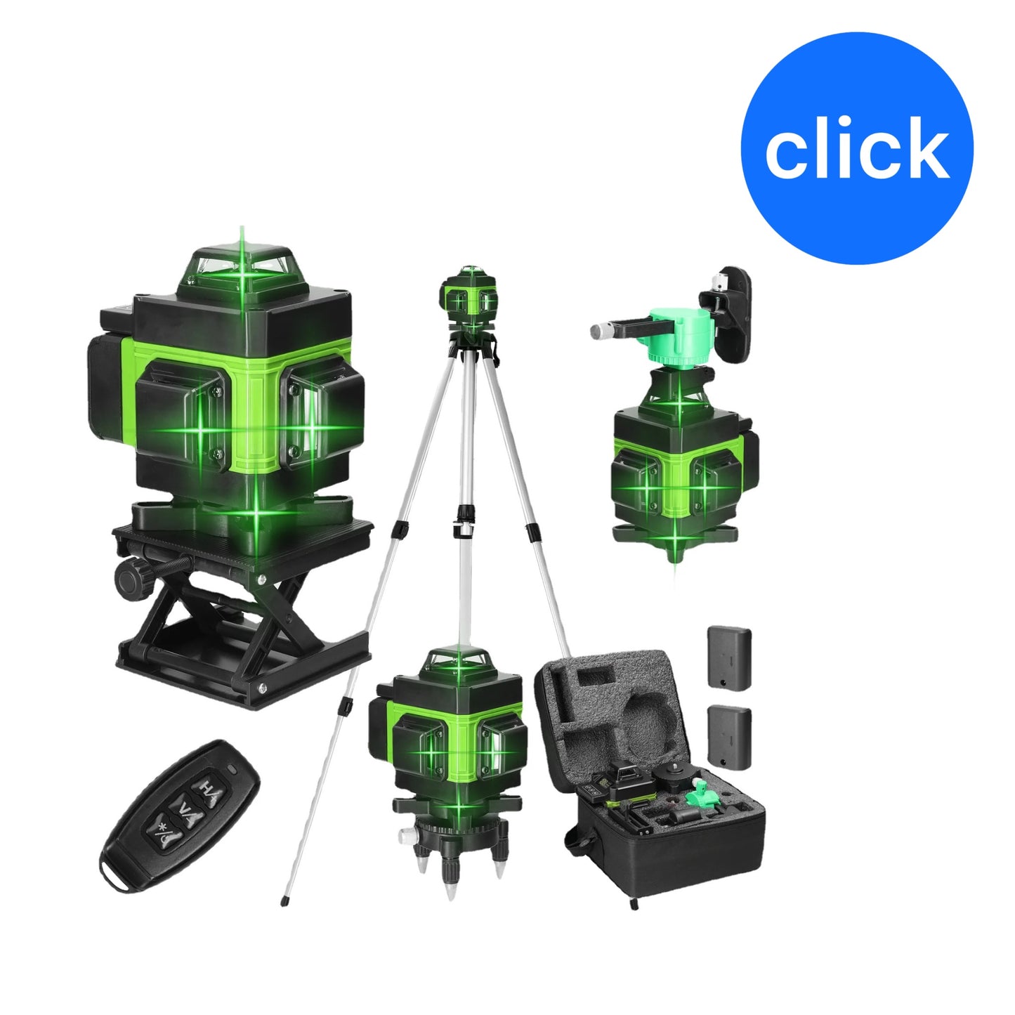 NIVELADOR LÁSER PROFESIONAL 4D 16 LÍNEAS