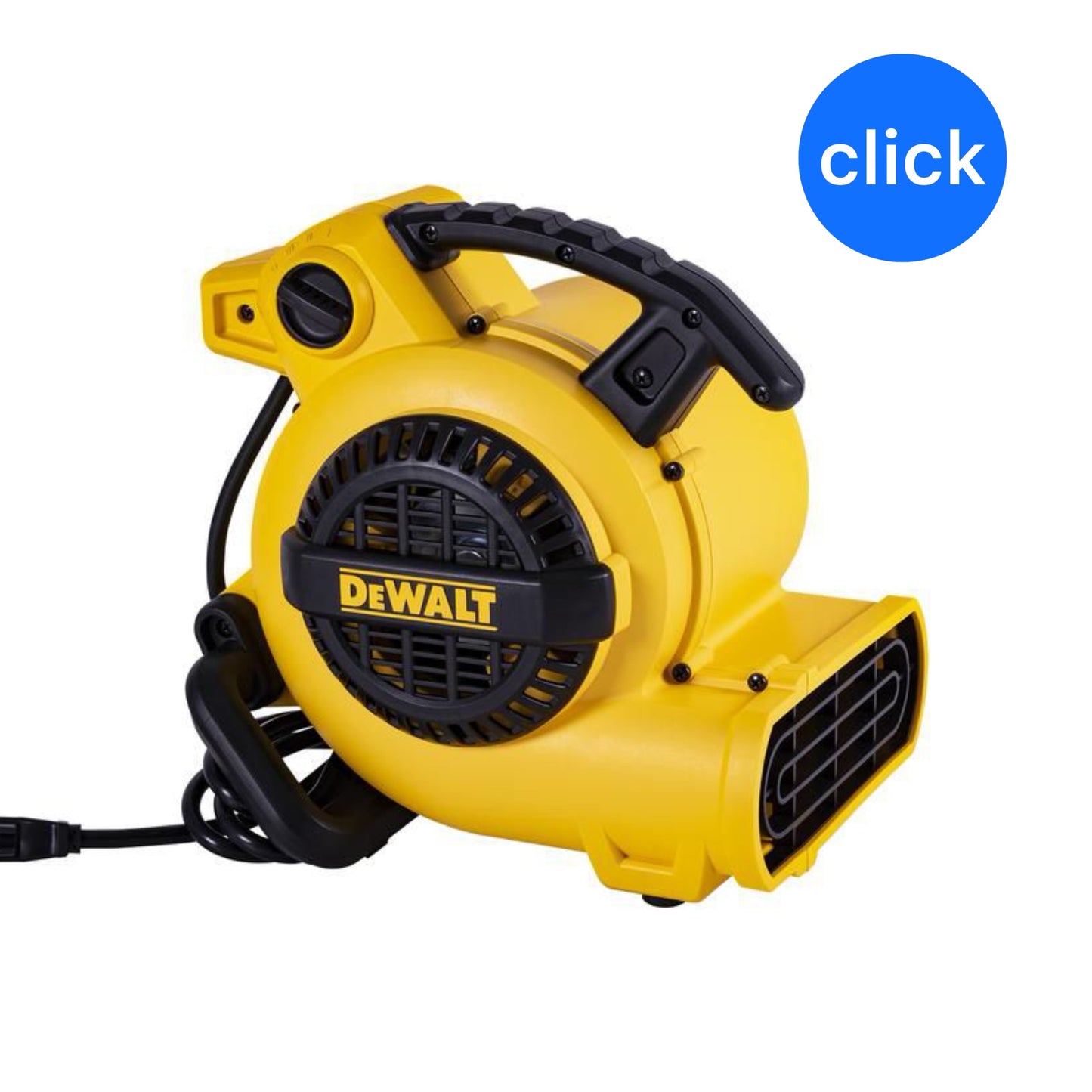 VENTILADOR PORTÁTIL DEWALT 3 VELOCIDADES
