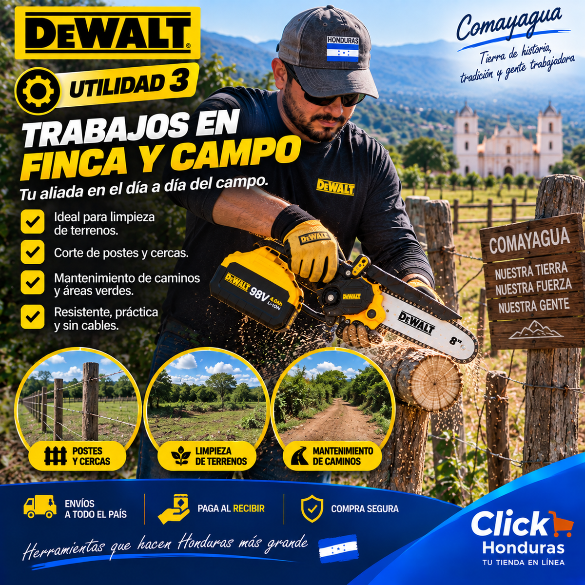 MOTOSIERRA 2 EN 1 GENERICA DEWALT