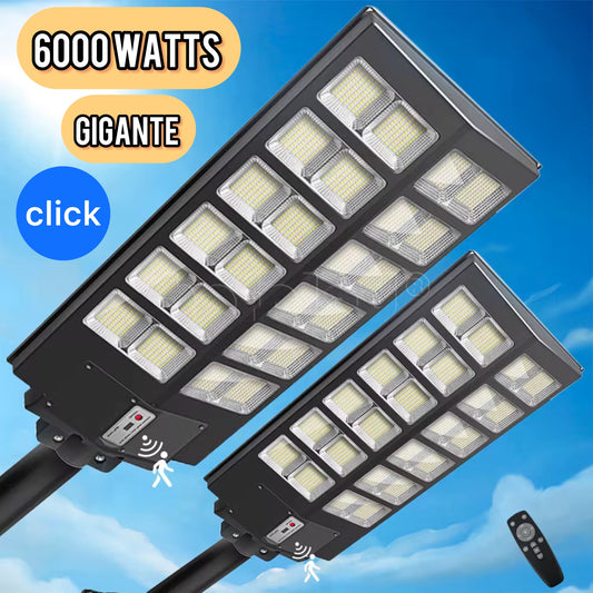 FAROLA SOLAR 6000 WATTS CON TUBO