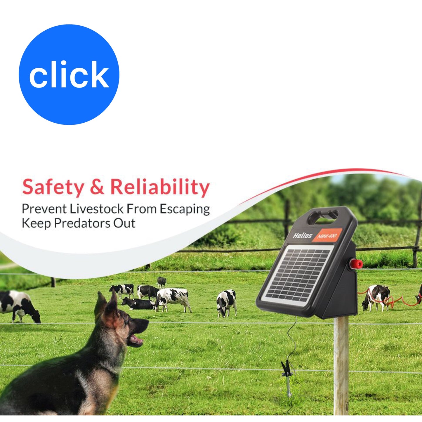 CERCA SOLAR PARA GANADO