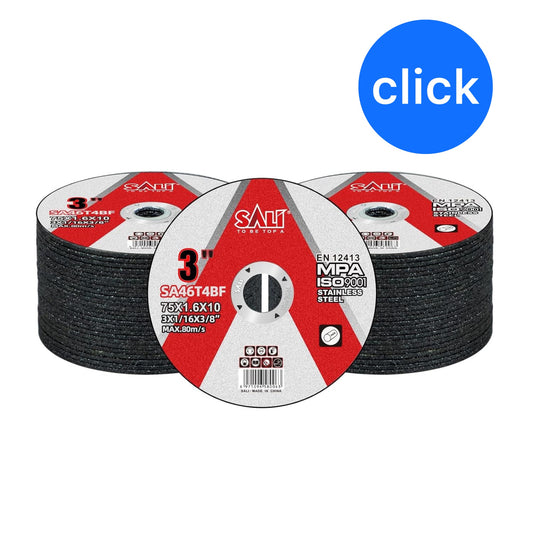 JUEGO DE DISCOS 3 PULGADAS 3 x 1/16 x 3/8 PAQUETE DE 10