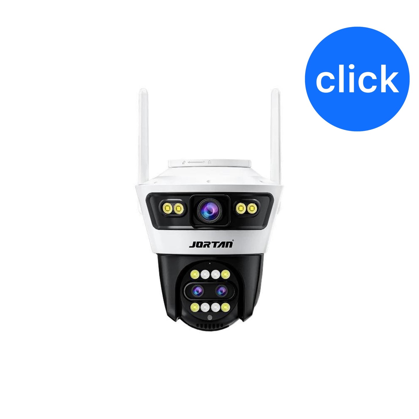 CÁMARA DE SEGURIDAD DOBLE LENTE JORTAN