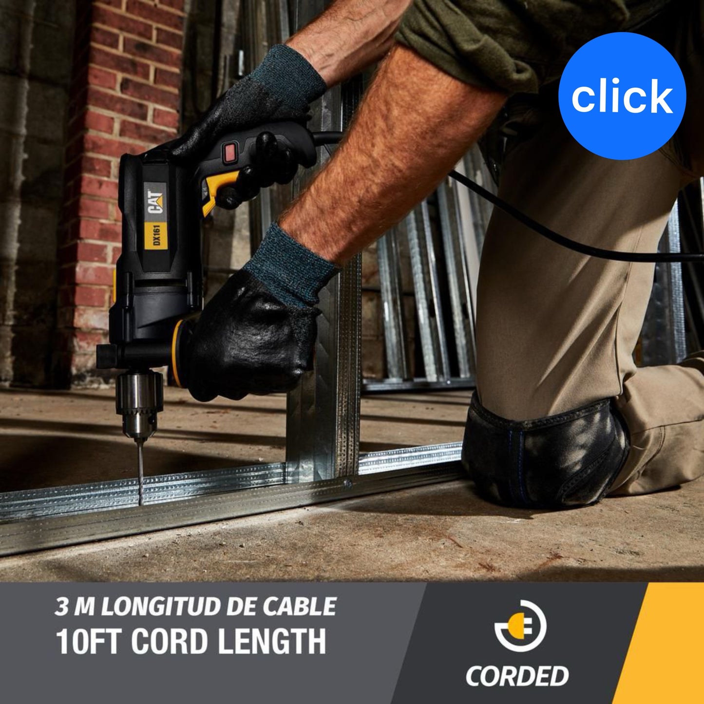 TALADRO ELÉCTRICO CAT