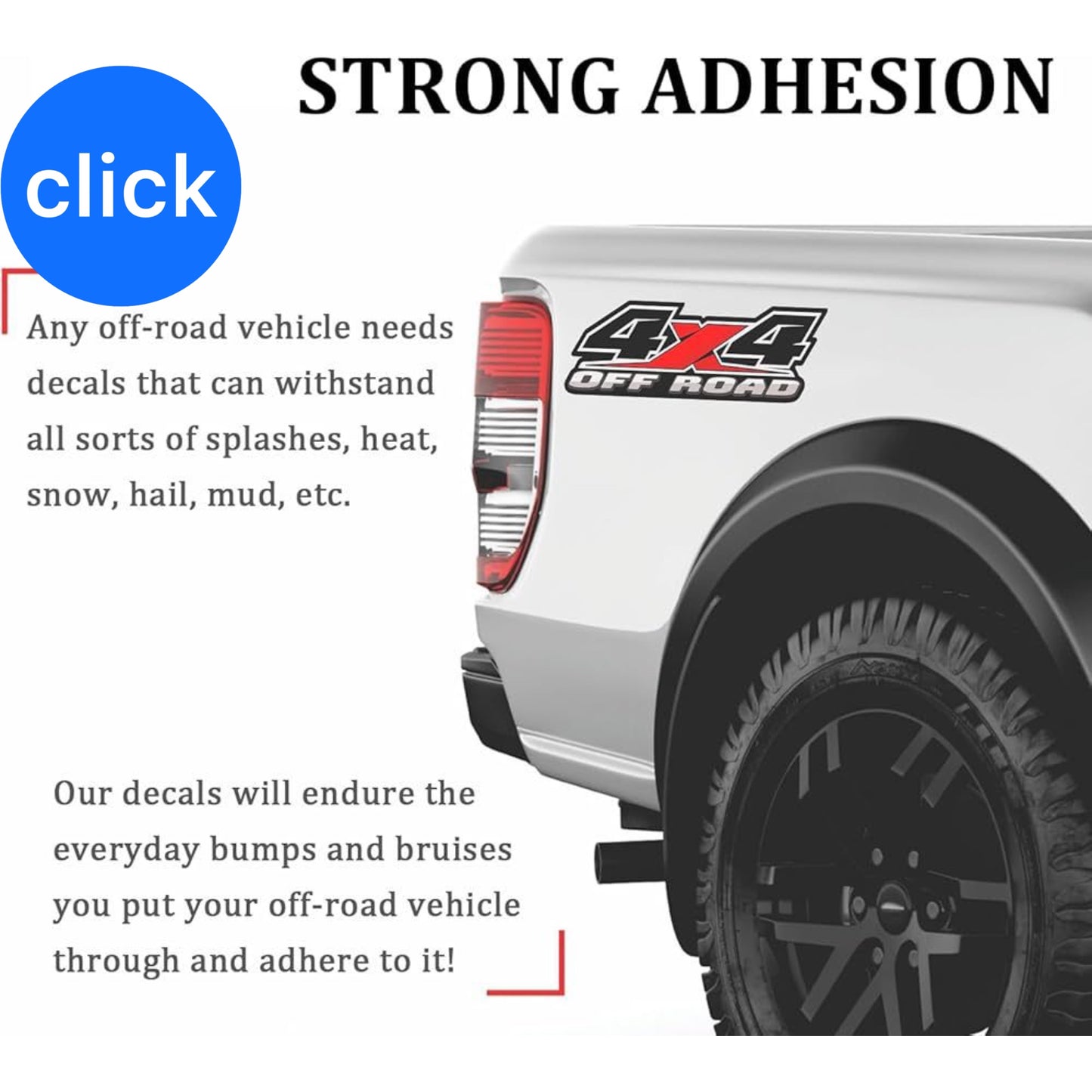 CALCOMANÍA 4x4 OFF ROAD