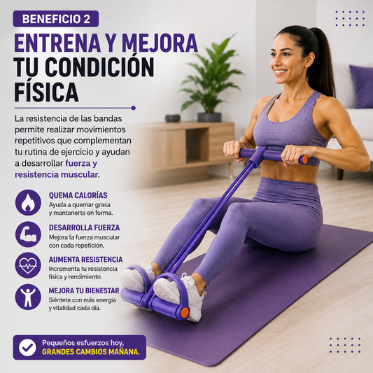 PEDAL DE RESISTENCIA BANDA PARA EJERCICIO MULTIFUNCIONAL
