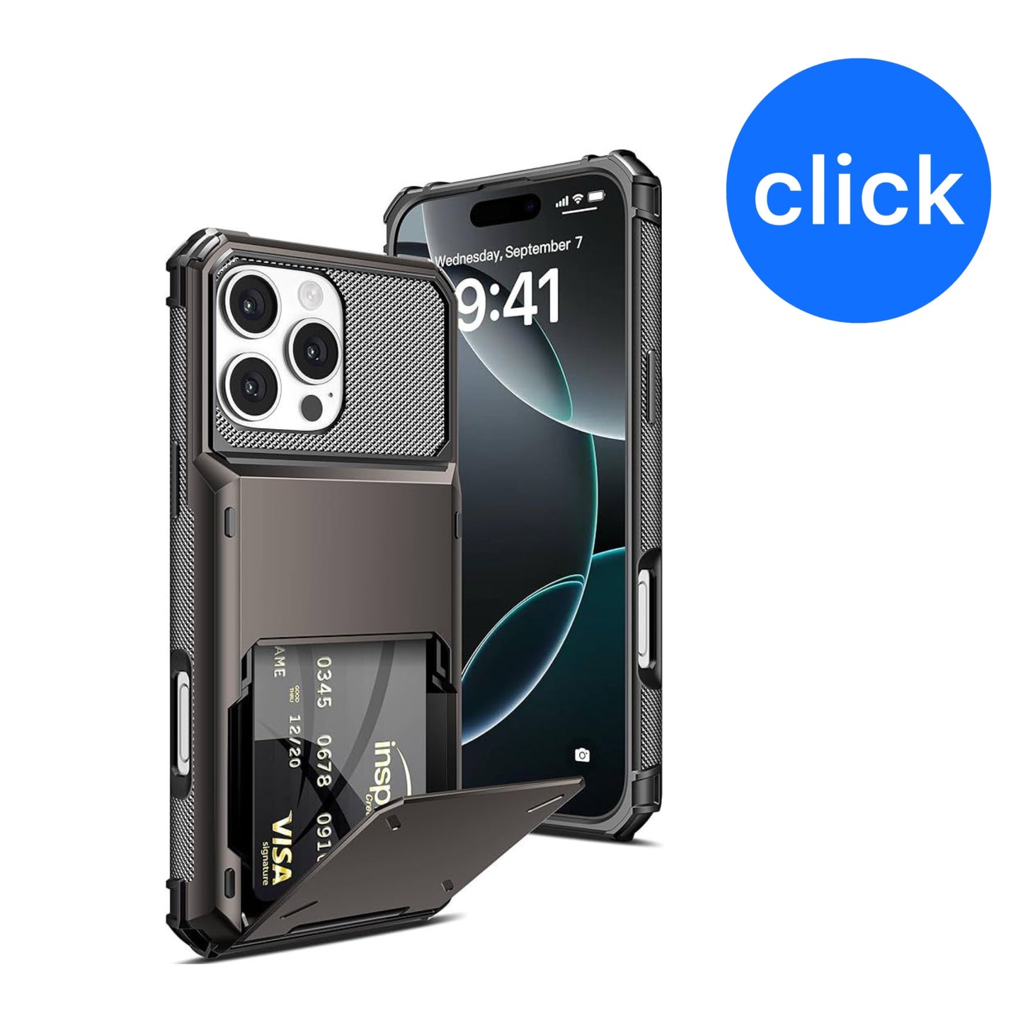 COBERTOR CON TARJETERO IPHONE 16 PRO MAX