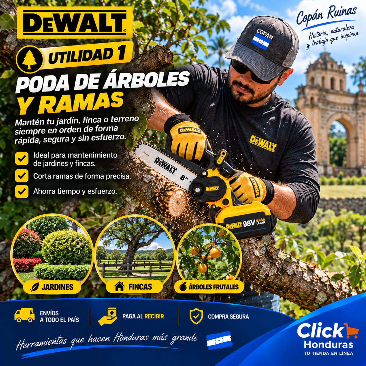 MOTOSIERRA 2 EN 1 GENERICA DEWALT