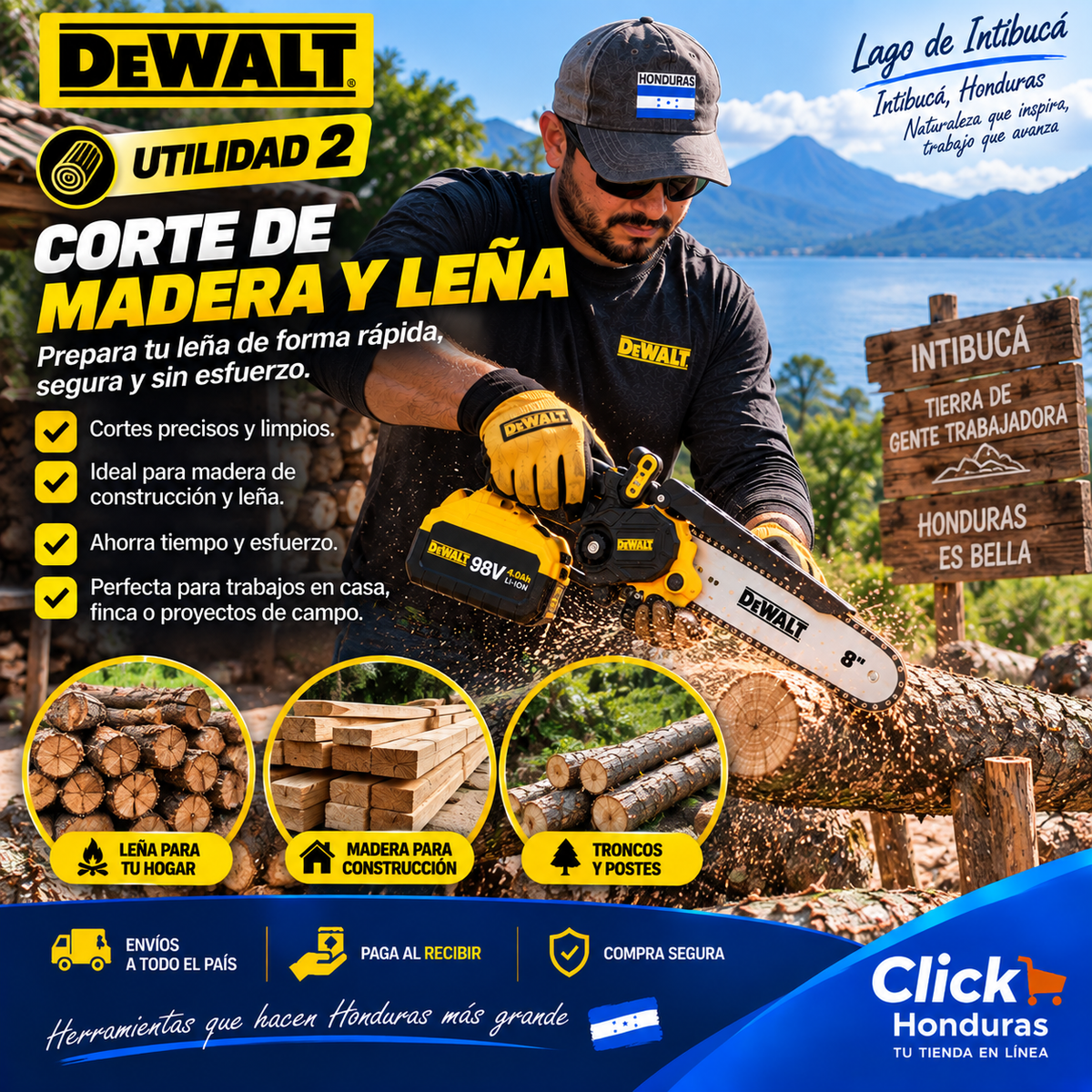 MOTOSIERRA 2 EN 1 GENERICA DEWALT